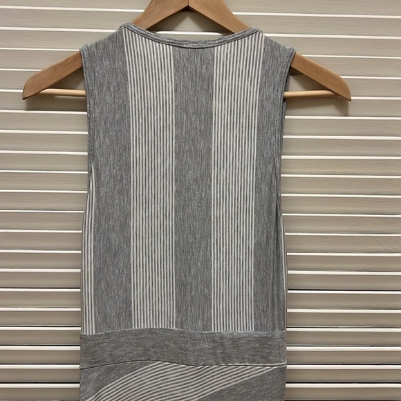 Go Couture Striped Maxi Dress in Grey Colorblock - Picture 10 of 17